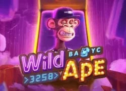 Wild Ape Casino game featuring a playful monkey mascot and vibrant neon background.